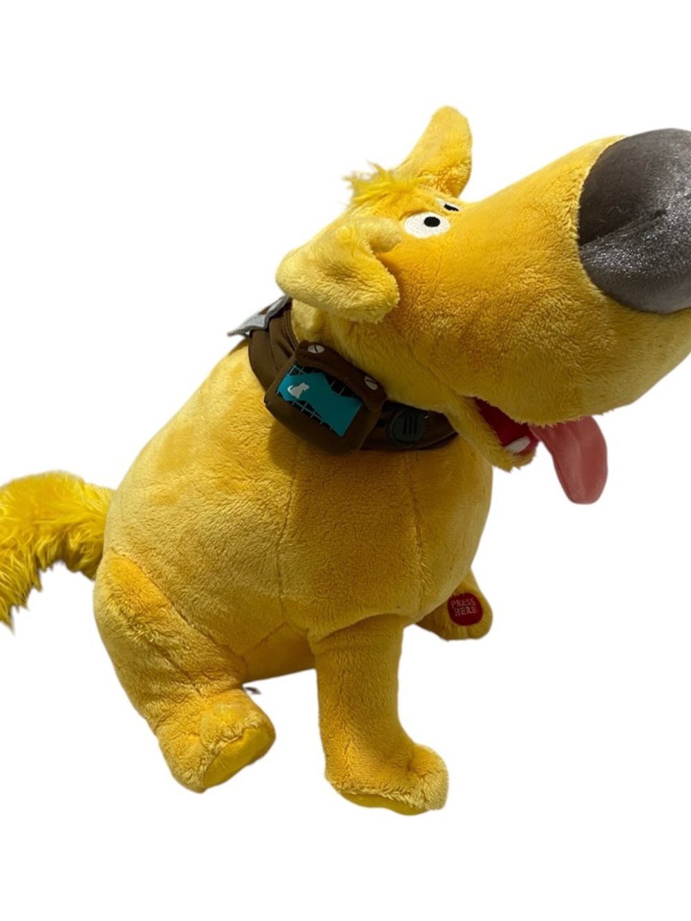 Disney Store Dug Talking Plush Up Dog 12” Stuffed Animal Working